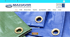 Desktop Screenshot of mahavirsheds.com